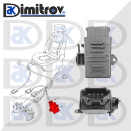 Блок подгряване седалка Volkswagen Caddy CC EOS Golf Jetta Passat Scirocco Sharan Tiguan Touran Transporter
